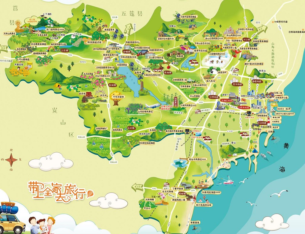 东乡景区使用手绘地图给景区能带来什么好处？